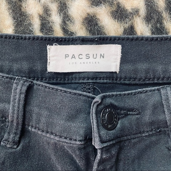 Pacsun black distressed jeggings - Picture 6 of 7